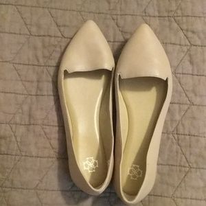 NWT nude loafer flat shoe